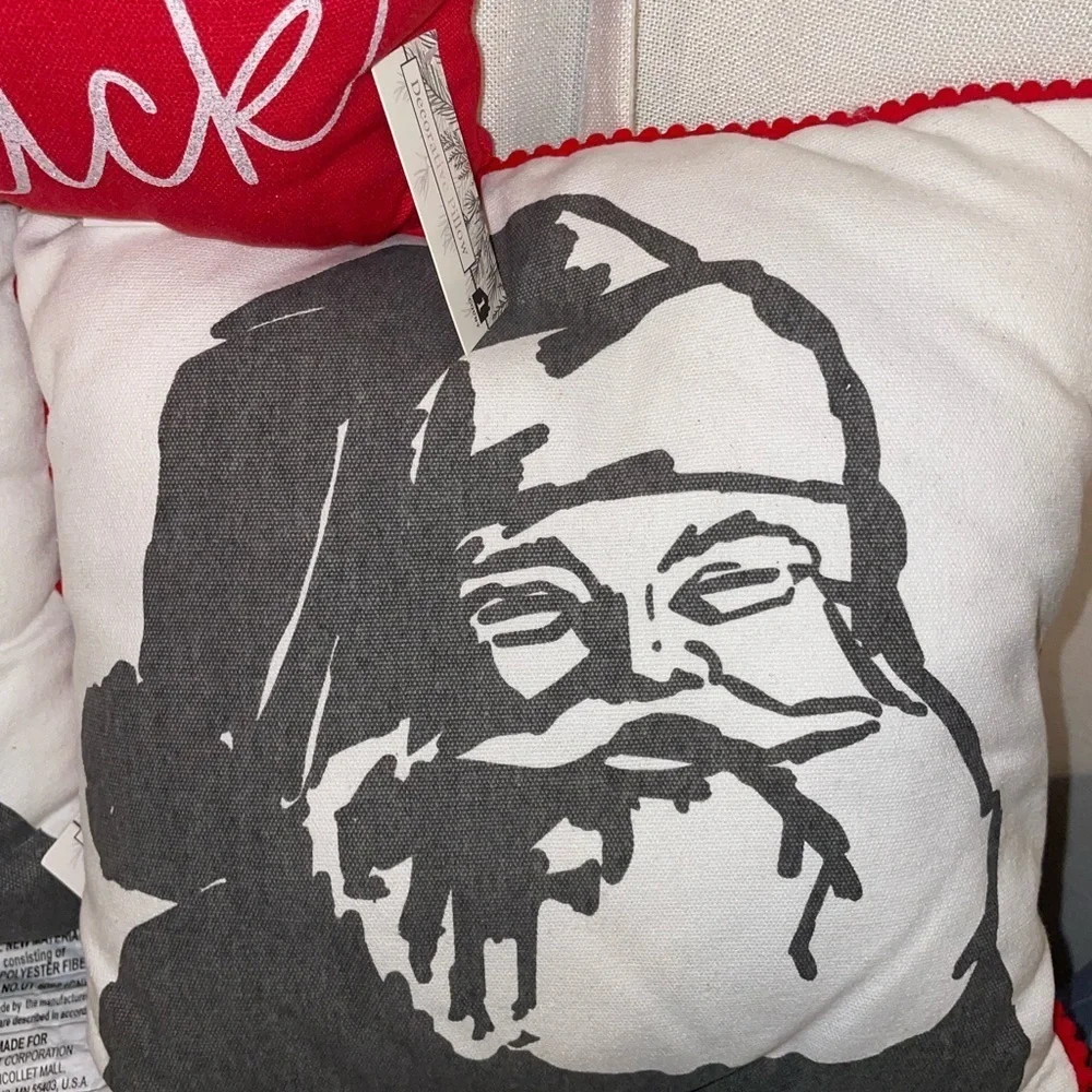 3 Santa Claus Pillows - Target Bullseye section